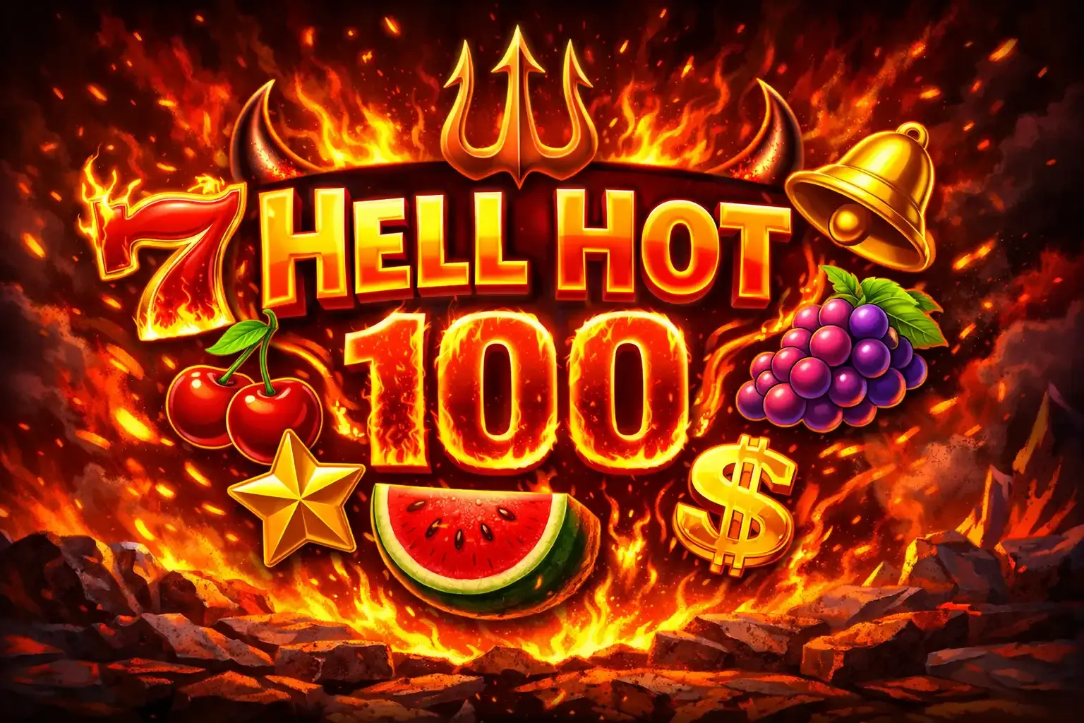 150% do €500 + 65 Free Spins na Hell Hot 100