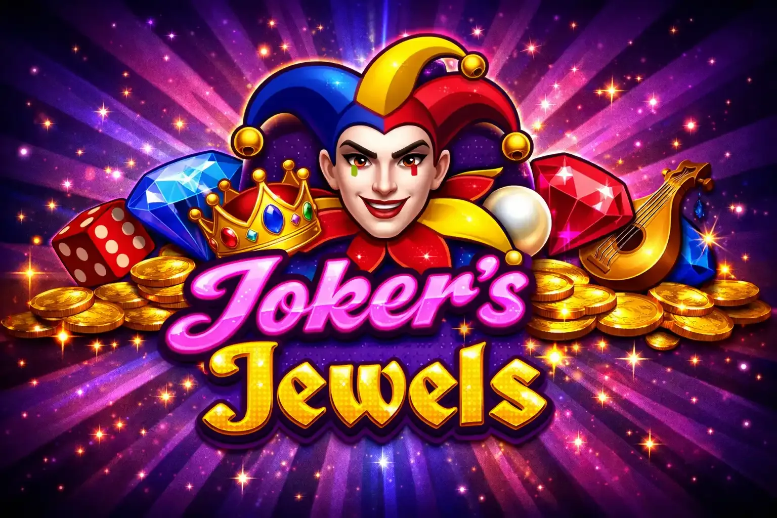 100% do €300 + 40 Free Spins na Joker's Jewels